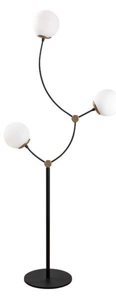 ASIR Stojací lampa KROMOZOM - 4001 černá bílá - Doprodej