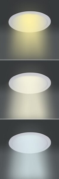 Solight WD142 - LED Podhledové svítidlo 18W/230V 3000/4000/6000K pr.22,5 cm bílá