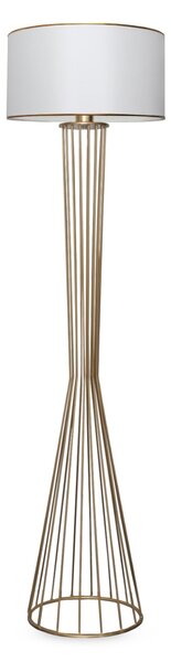 ASIR Stojací lampa AYD-3077 bílá zlatá