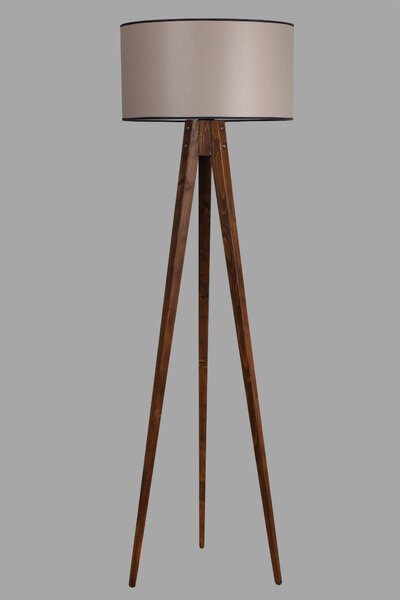 ASIR Stojací lampa TRIPOD ořech