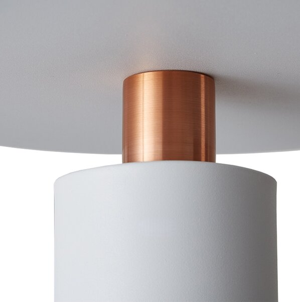 TooLight Závěsná lampa Hilena bílá/růžové zlato