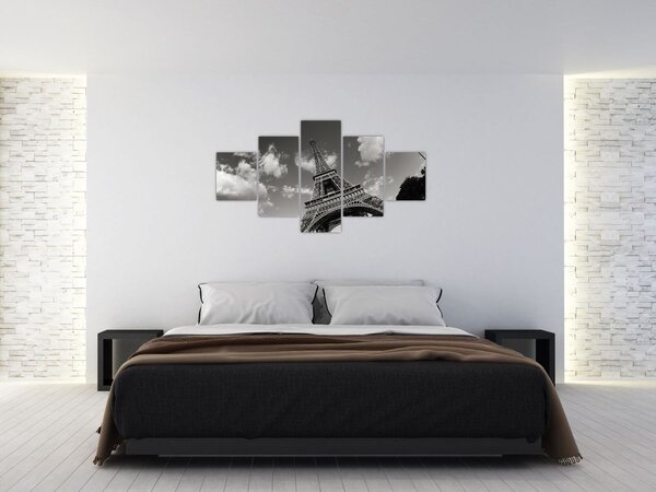 Obraz - Eiffelova věž v Paříži (125x70 cm)