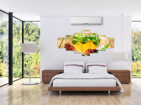 Obraz - Čaj (210x100 cm)