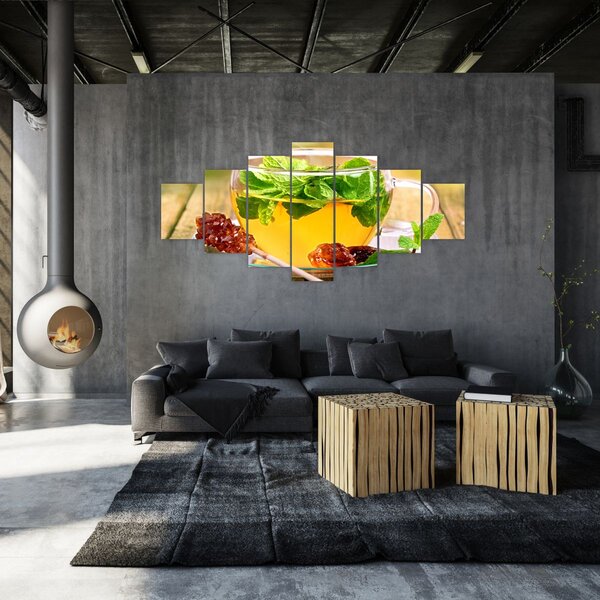 Obraz - Čaj (210x100 cm)