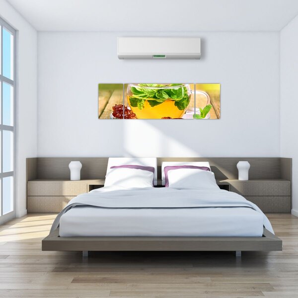 Obraz - Čaj (170x50 cm)