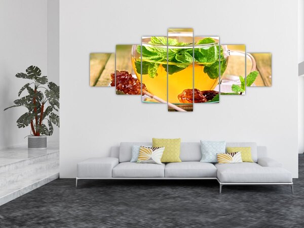 Obraz - Čaj (210x100 cm)