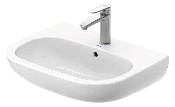 Duravit 23106000002 - Závěsné umyvadlo D-CODE 60x46 cm keramika/lesklá bílá