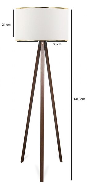 ASIR Stojací lampa AYD-2984 bílá