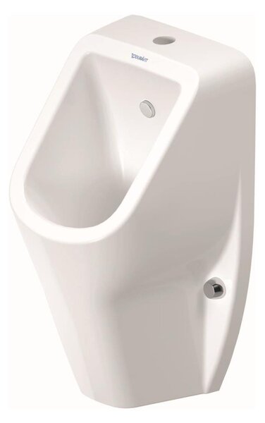 Duravit 828300000 - Pisoár D-CODE horní přívod, zadní odpad keramika/lesklá bílá
