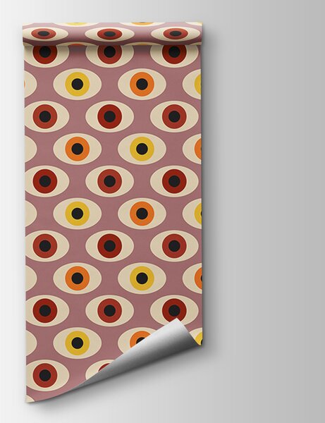 Fototapeta Vzor barevných oválů, Abstraktní fototapety, Populární fototapety, u51618v1 - Tapeko.co.cz