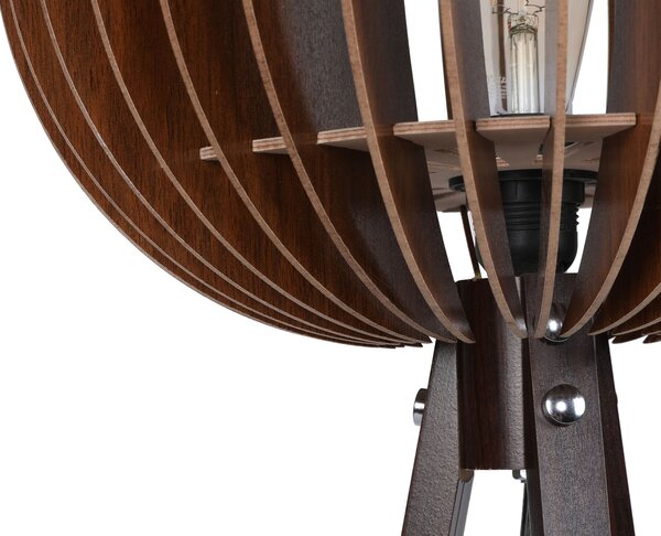 ASIR Stojací lampa 193 ořech