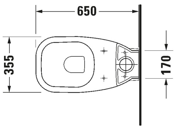Duravit 21180900002 - WC kombi D-CODE keramika/lesklá bílá