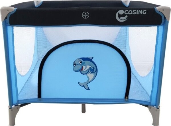 COSING - Dětská ohrádka EMA Dolphin Blue