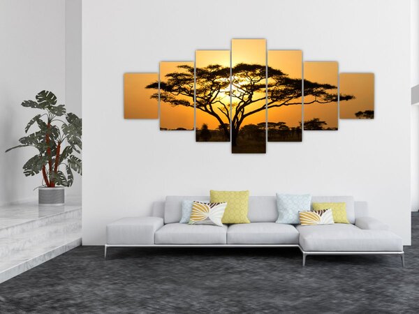 Obraz - Africká savana (210x100 cm)