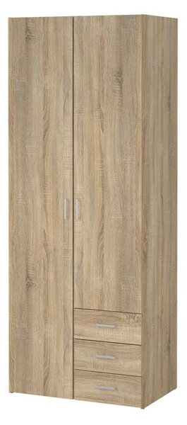 Šatní skříň Sid 77,6 x 49,5 x 200,4 cm, dub sonoma