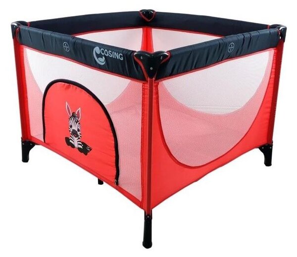 COSING - Dětská ohrádka EMA Zebra Red