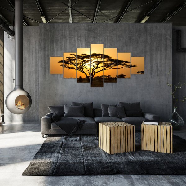 Obraz - Africká savana (210x100 cm)