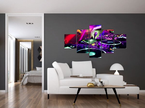 Obraz - DJ (125x70 cm)