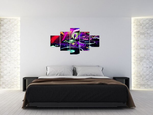 Obraz - DJ (125x70 cm)