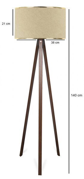 ASIR Stojací lampa AYD-2986 béžová