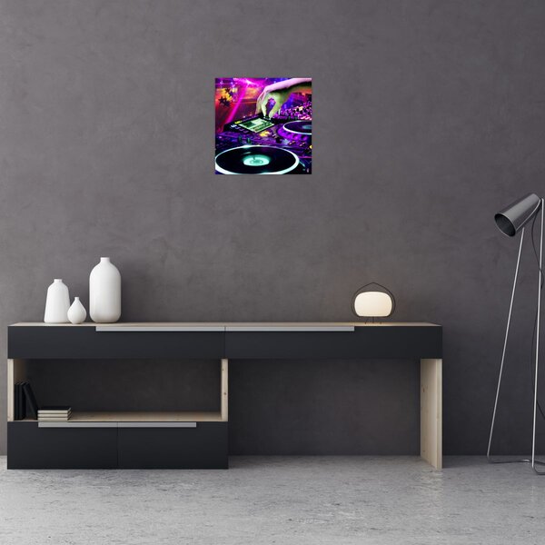 Obraz - DJ (30x30 cm)