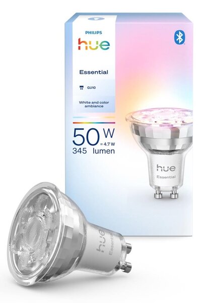 LED Stmívatelná žárovka Philips Hue WACA GU10/4,7W/230V 2200-6500K