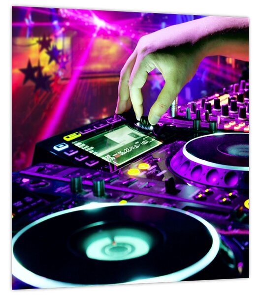 Obraz - DJ (30x30 cm)
