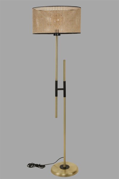 ASIR Stojací lampa FELIX proutí