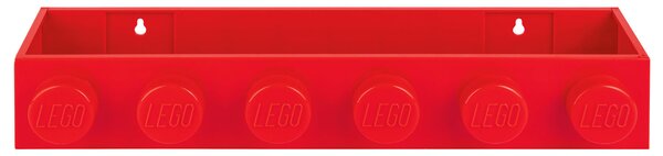 LEGO Odkládací police na knihy nebo hračky (červená) (100349852003)