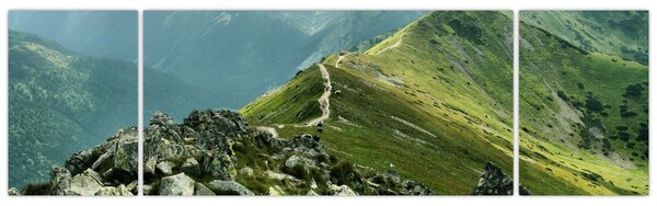 Obraz - Horská krajina (170x50 cm)
