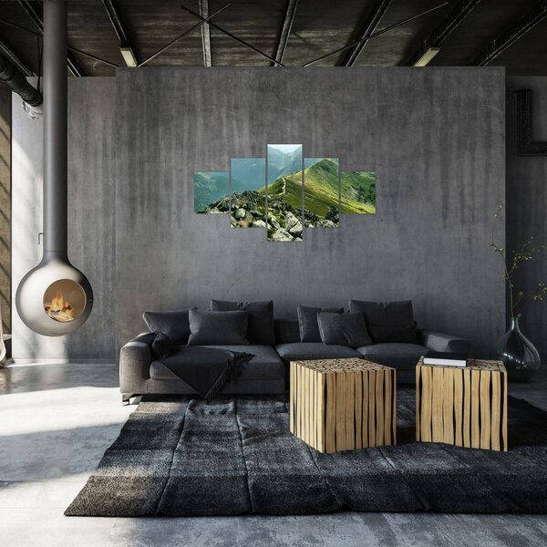 Obraz - Horská krajina (125x70 cm)