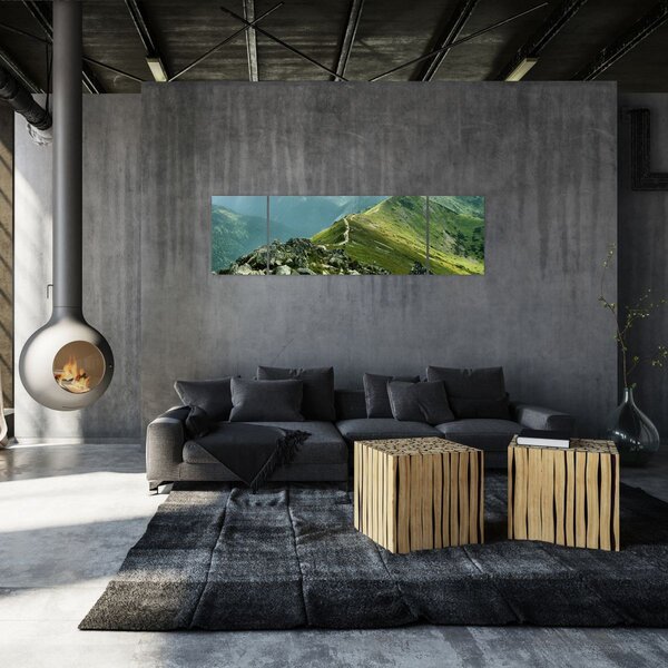 Obraz - Horská krajina (170x50 cm)