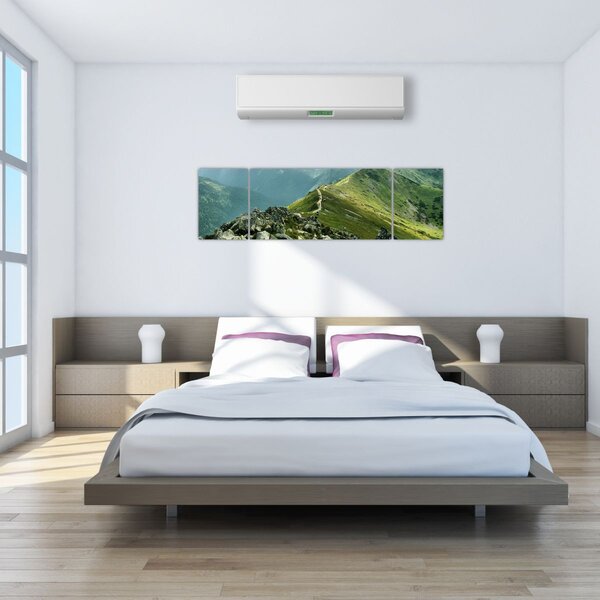 Obraz - Horská krajina (170x50 cm)