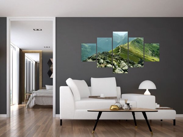 Obraz - Horská krajina (125x70 cm)