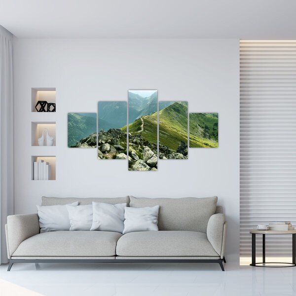 Obraz - Horská krajina (125x70 cm)