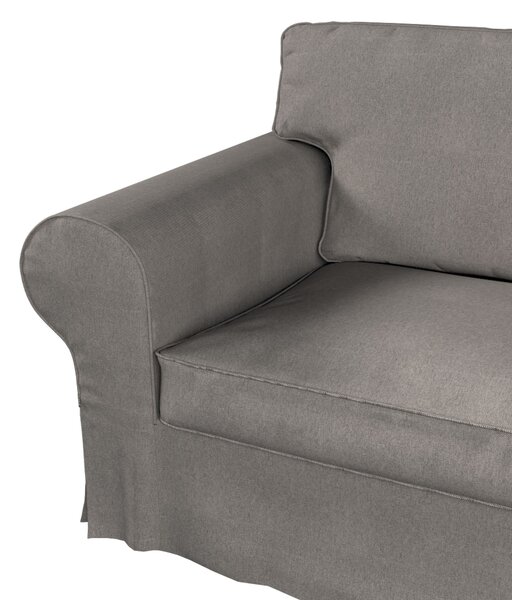 Potah na pohovku IKEA Ektorp 2-místná s lenoškou barva béžová látka pletený vzor