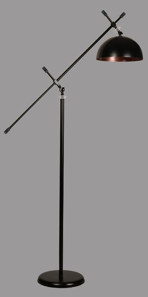 ASIR Stojací lampa HANS černá chrom