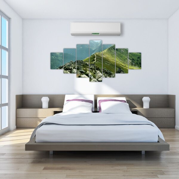 Obraz - Horská krajina (210x100 cm)