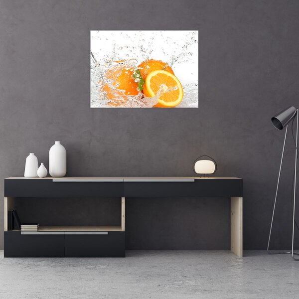 Obraz - Šťavnaté pomeranče (70x50 cm)