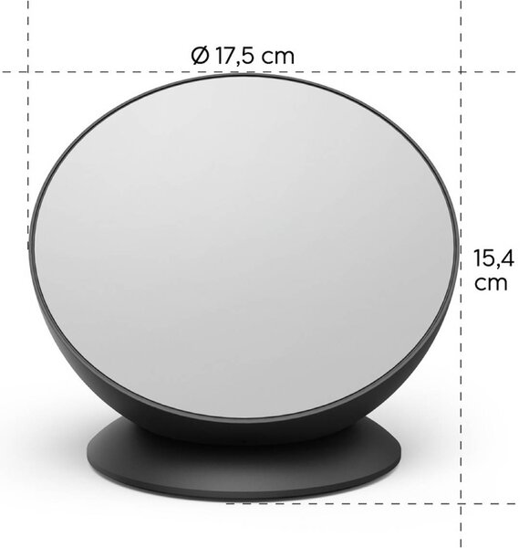Hama Smart LED stolní lampa, černá, WiFi, RGBW, stmívatelné, stmívatelný, Černá, Obývací pokoj / jídelna, Plast, Moderní