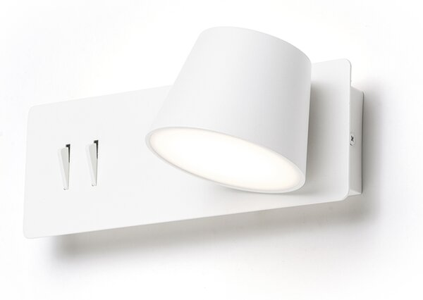 RED - DESIGN RENDL RENDL AMADEUS LED bodové světlo, k posteli bílá R14521