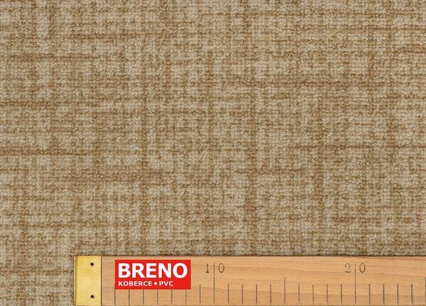 Breno Metrážový koberec RIVAGE 33 béžový, šíře 400 cm, Béžová