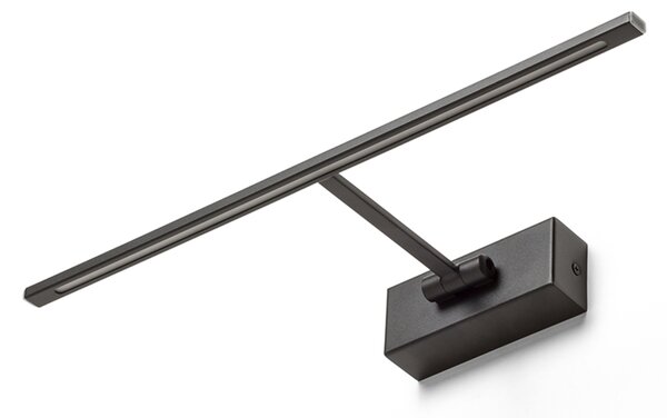 RED - DESIGN RENDL RENDL FRESCO LED nástěnná lampa, nad obraz černá R14527