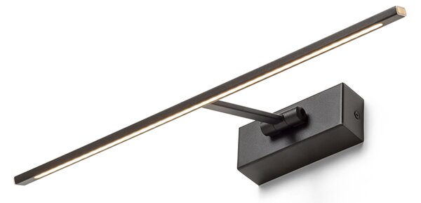 RED - DESIGN RENDL RENDL FRESCO LED nástěnná lampa, nad obraz černá R14527