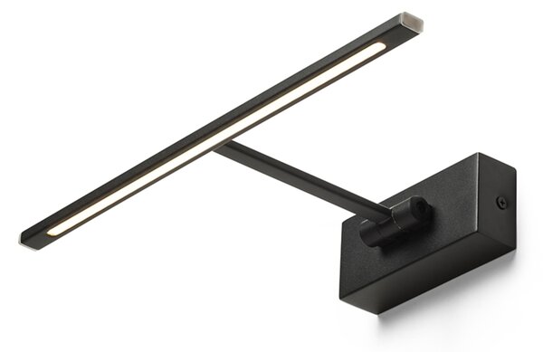 RED - DESIGN RENDL RENDL FRESCO LED nástěnná lampa, nad obraz černá R14525