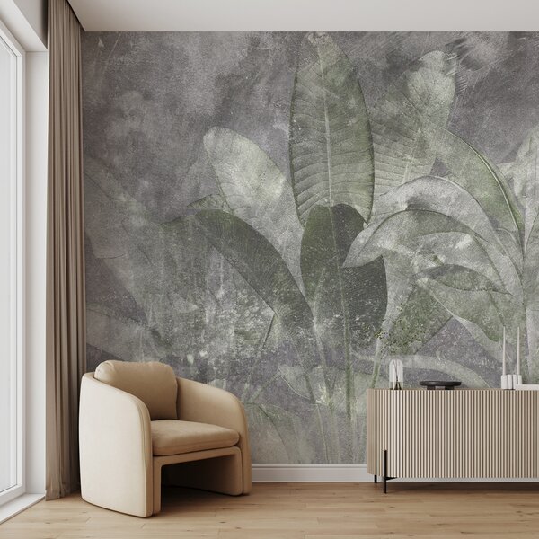 Fototapeta Botanická elegance v jemných texturách, Fototapety s kamennou texturou, Populární fototapety, u73884v2 - Tapeko.co.cz