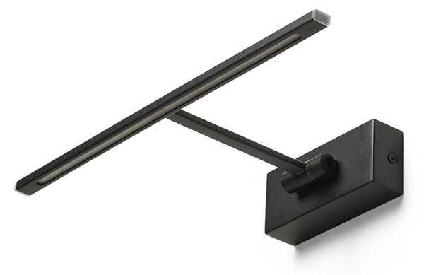 RED - DESIGN RENDL RENDL FRESCO LED nástěnná lampa, nad obraz černá R14525