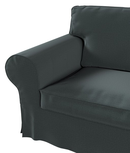 Potah na pohovku IKEA Ektorp 2-místná s lenoškou barva zelená látka sametová