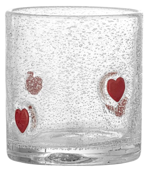 Sklenice na vodu Debra Hearts 370 ml