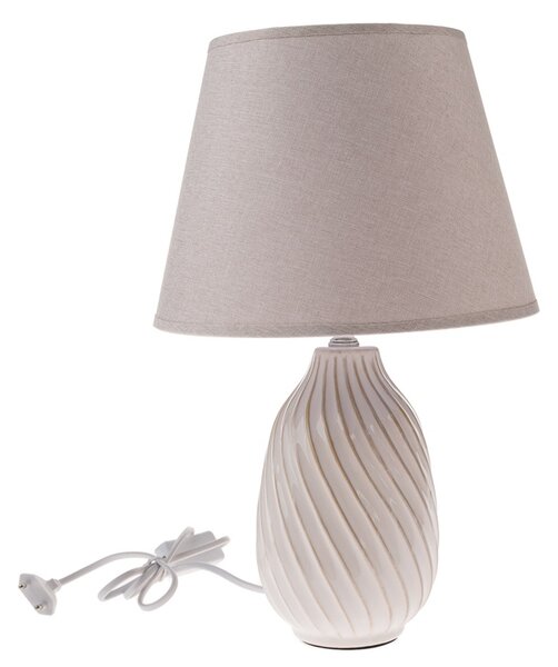 Stolní lampa TERRA béžová